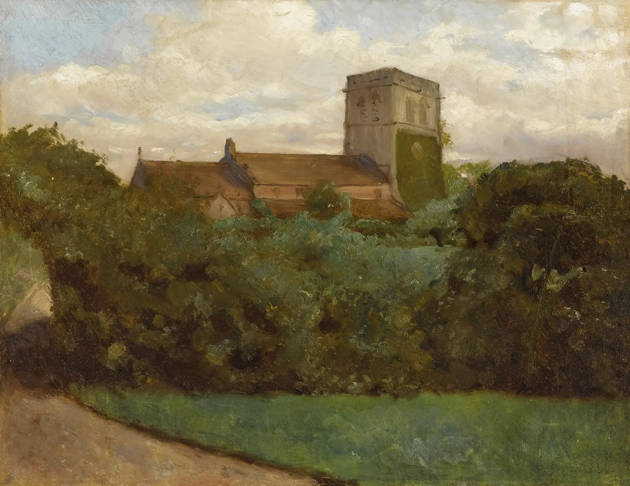 Tottenhamin kirkko, Lontoo, 1869 - Albert Bierstadt