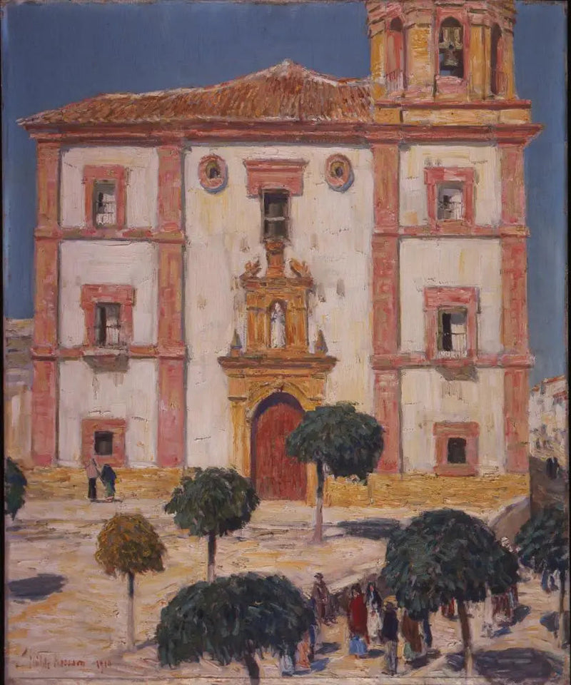 Kirkko, Ronda - Childe Hassam