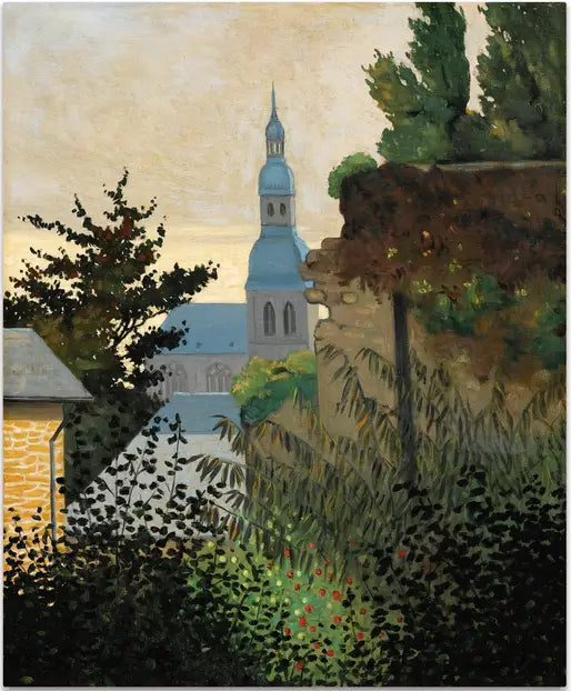 SAINT-SAUVEURin kirkko Dinanissa - Félix Vallotton