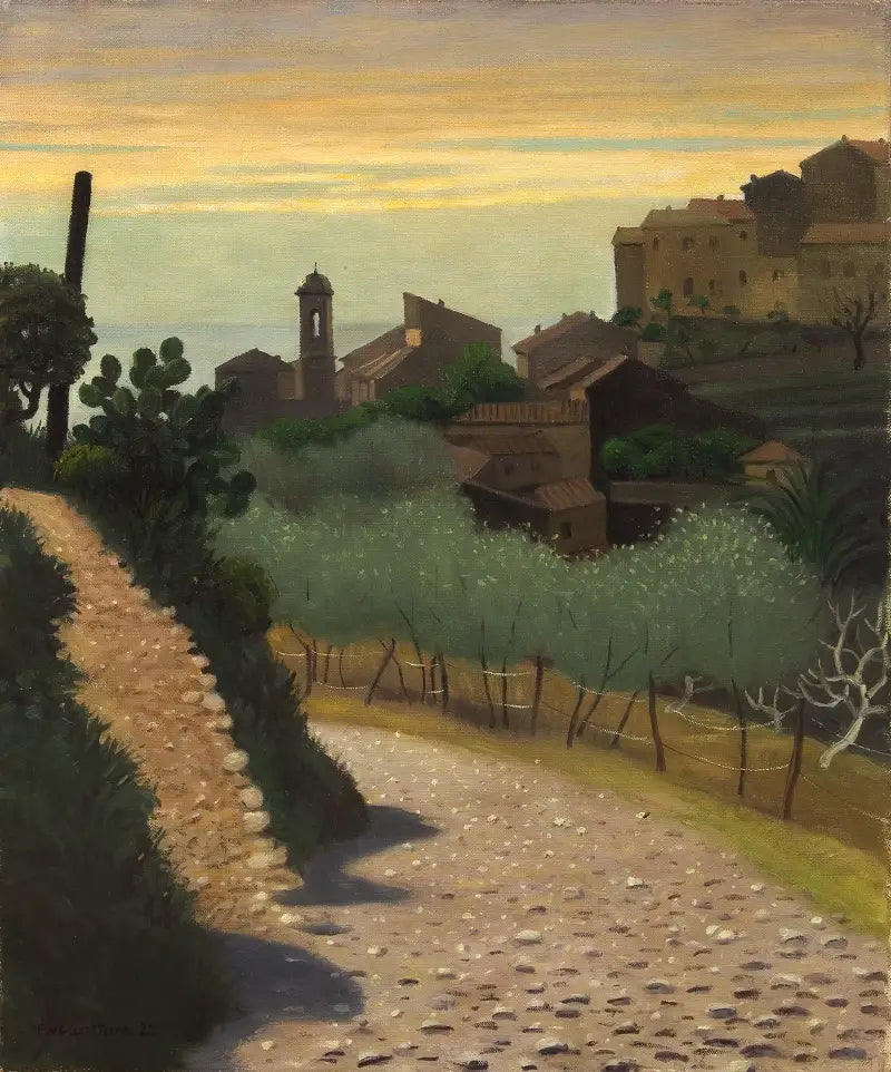 Pyhän Annan kirkko Cagnesissa - Félix Vallotton
