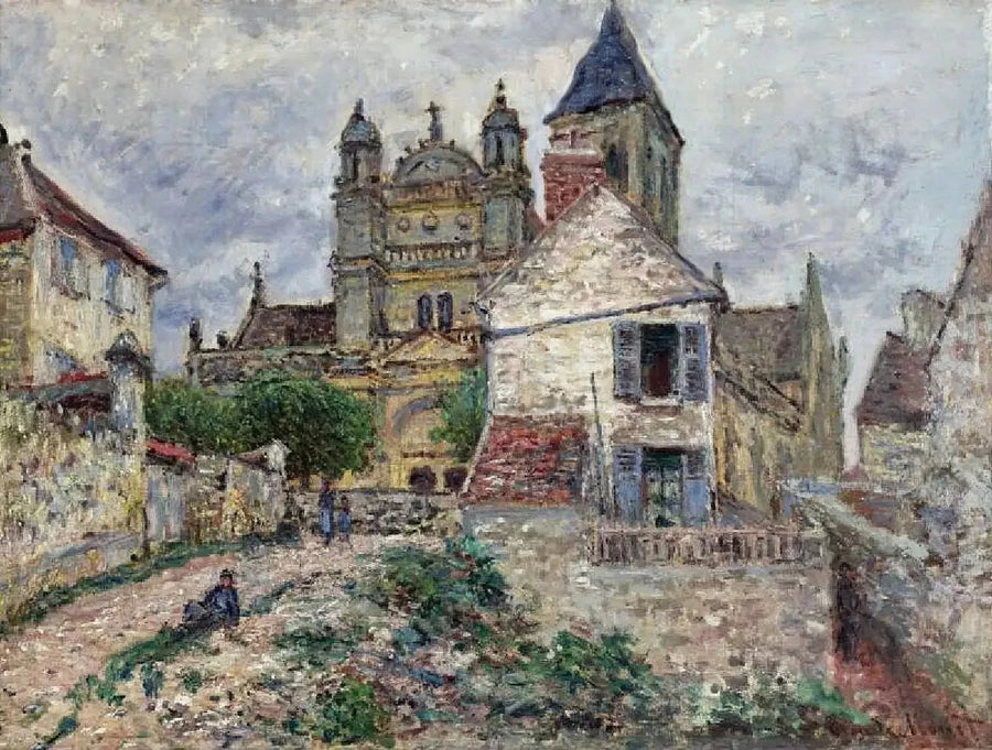 Vétheuil W473 - Claude Monetin kirkko