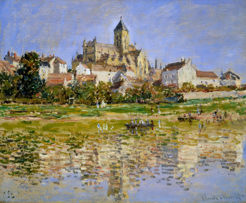 Vétheuil W531 - Claude Monetin kirkko