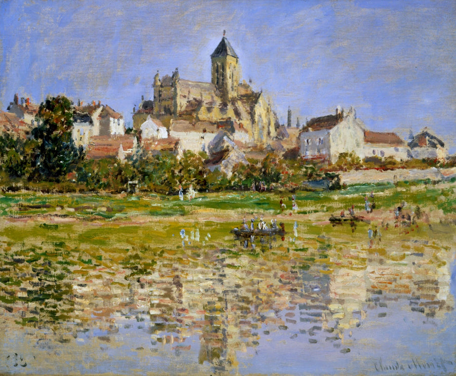Kirkko Vétheuilissä - Claude Monet