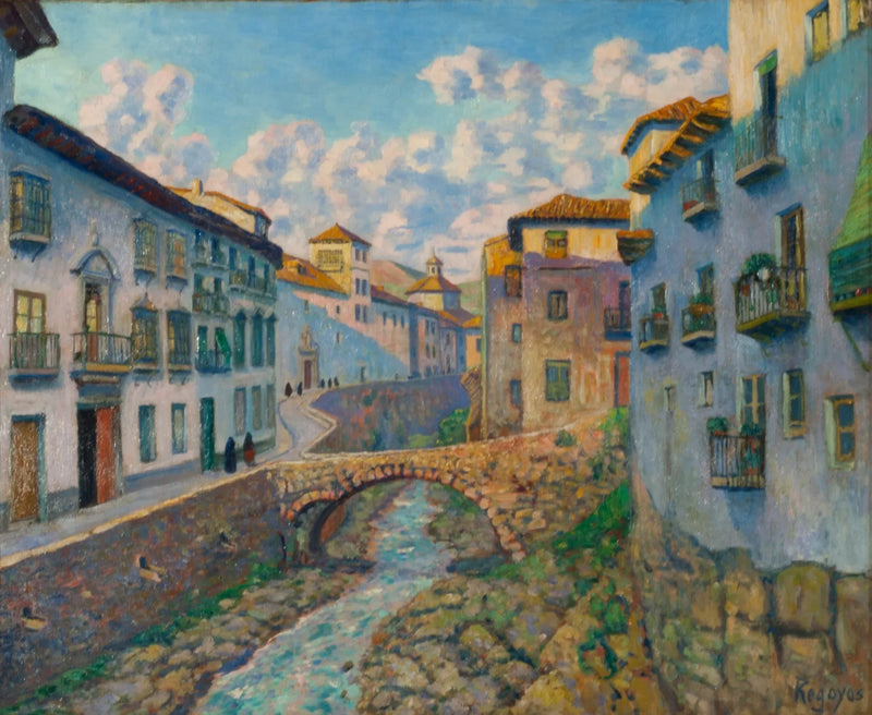 El Darro - Dari��o de Regoyos