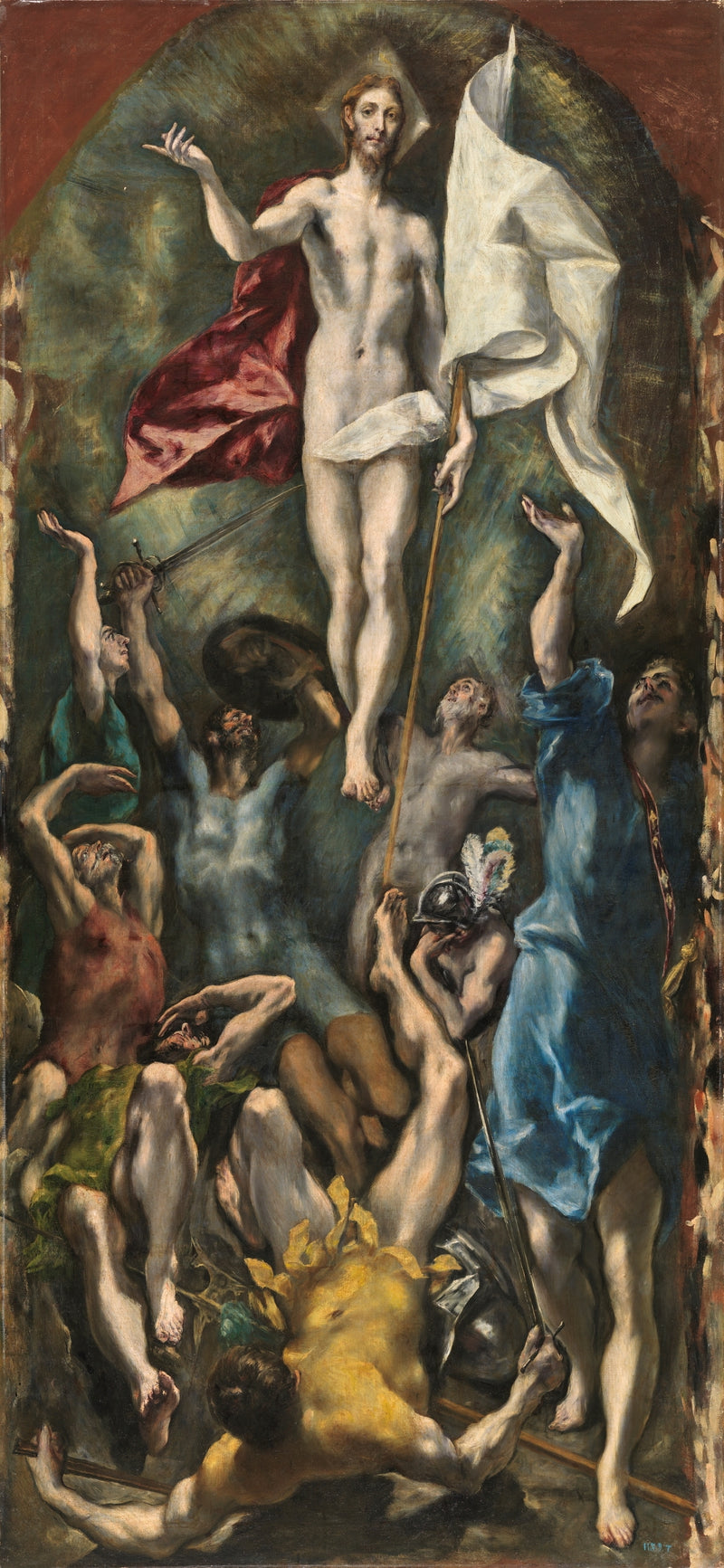 La Résurrection du Christ - El Greco