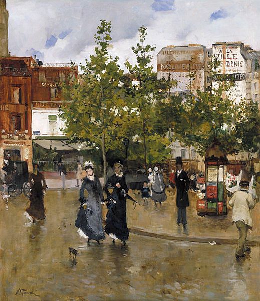 Tyylikkäitä Place Clichyssä - Norbert Gœneutte