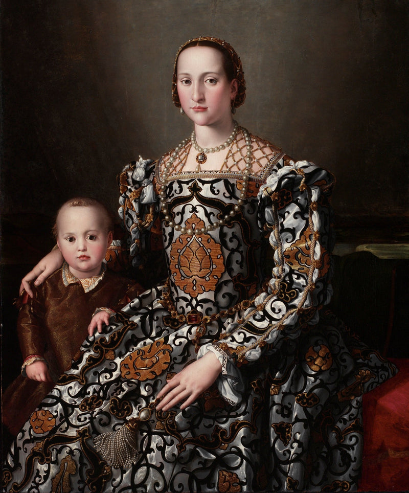 Éléonore de Tolède ja hänen poikansa - Bronzino