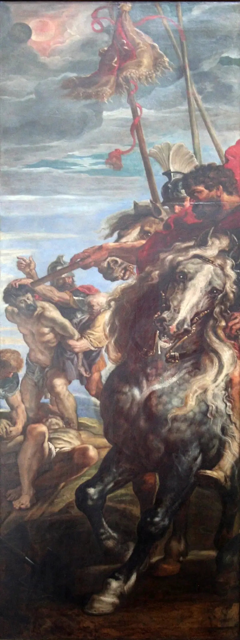Ristin korotus (oikea paneeli) - Peter Paul Rubens