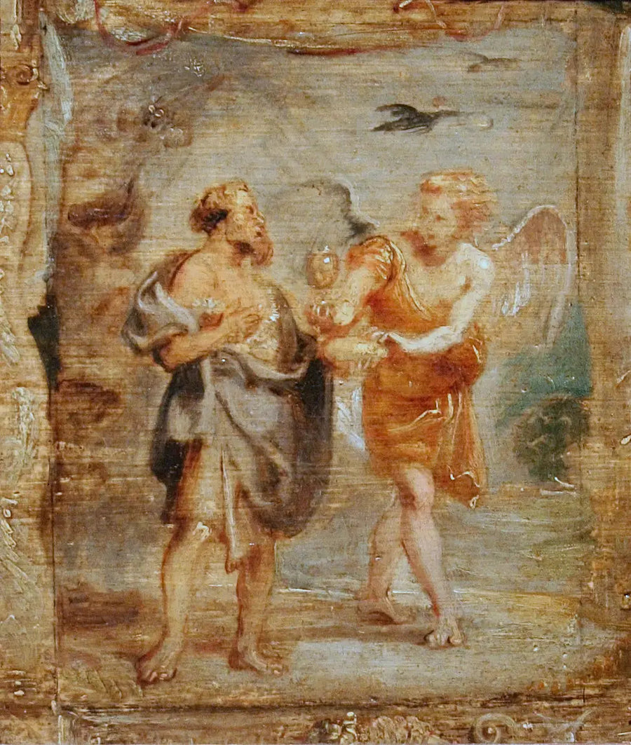Élie ja enkeli - Peter Paul Rubens