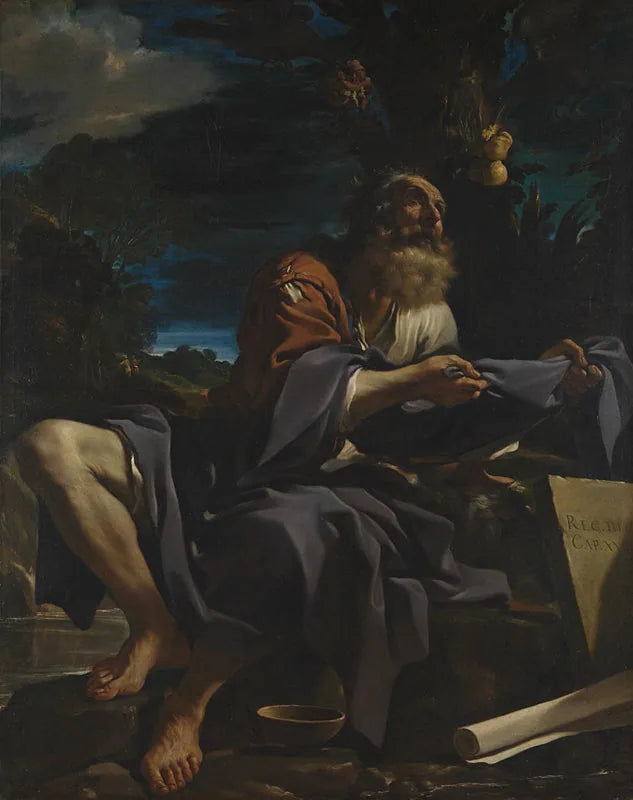 Élie ruokittu varisilla - Guercino