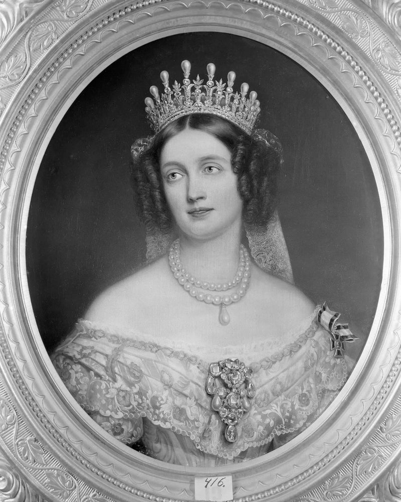 Elisabet (1801-1873), äiti Preussen, Baijerin prinsessa, kuningas Fredrik Vilhelm IV:n perustaja - Joseph Karl Stieler