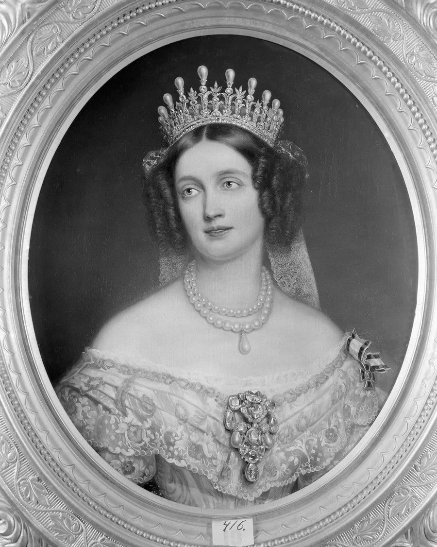 Elisabet (1801-1873), äiti Preussen, Baijerin prinsessa, kuningas Fredrik Vilhelm IV:n perustaja - Joseph Karl Stieler