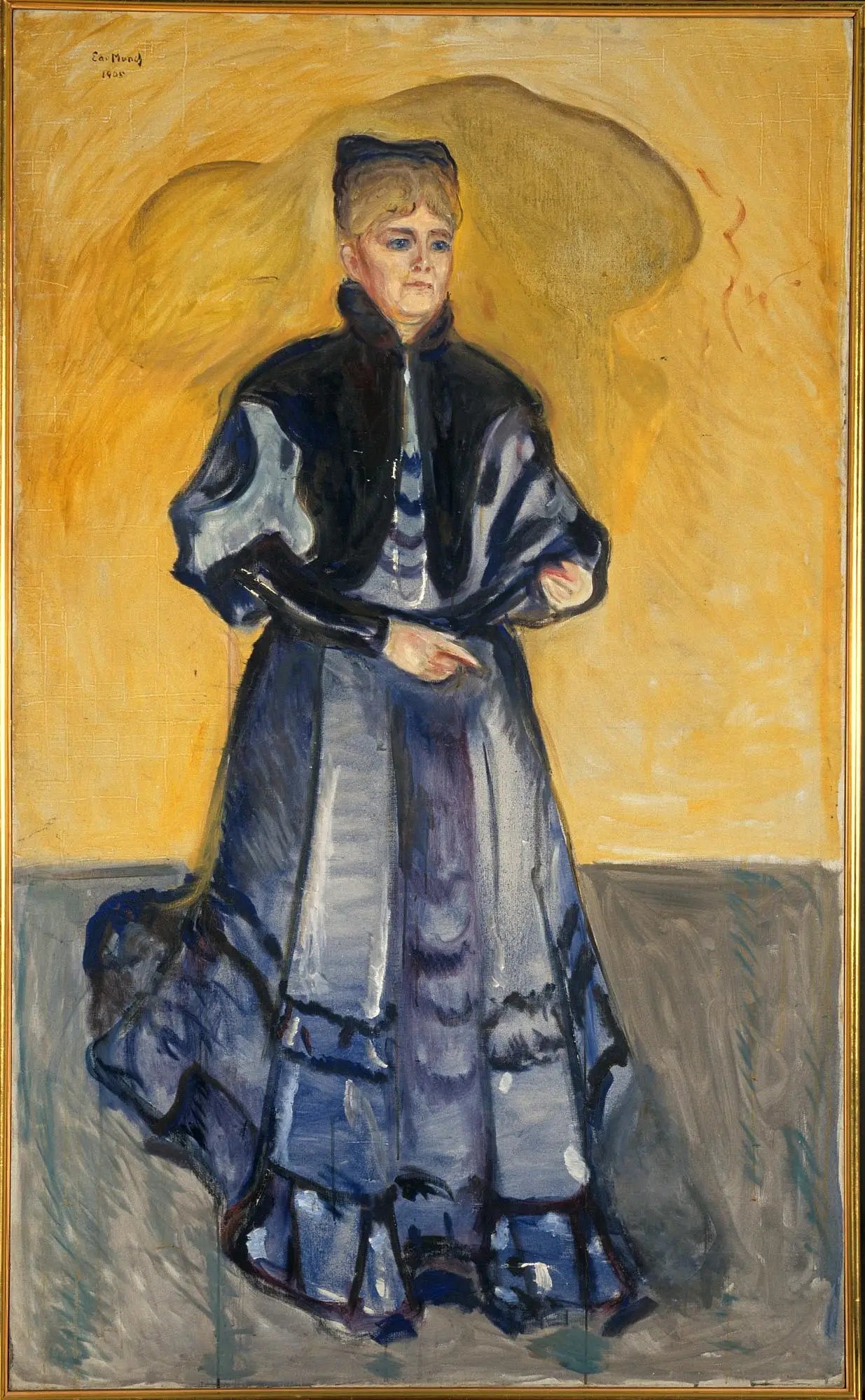 Élisabeth Förster-Nietzsche - Edvard Munch image 1 copie de tableau peinte à la main