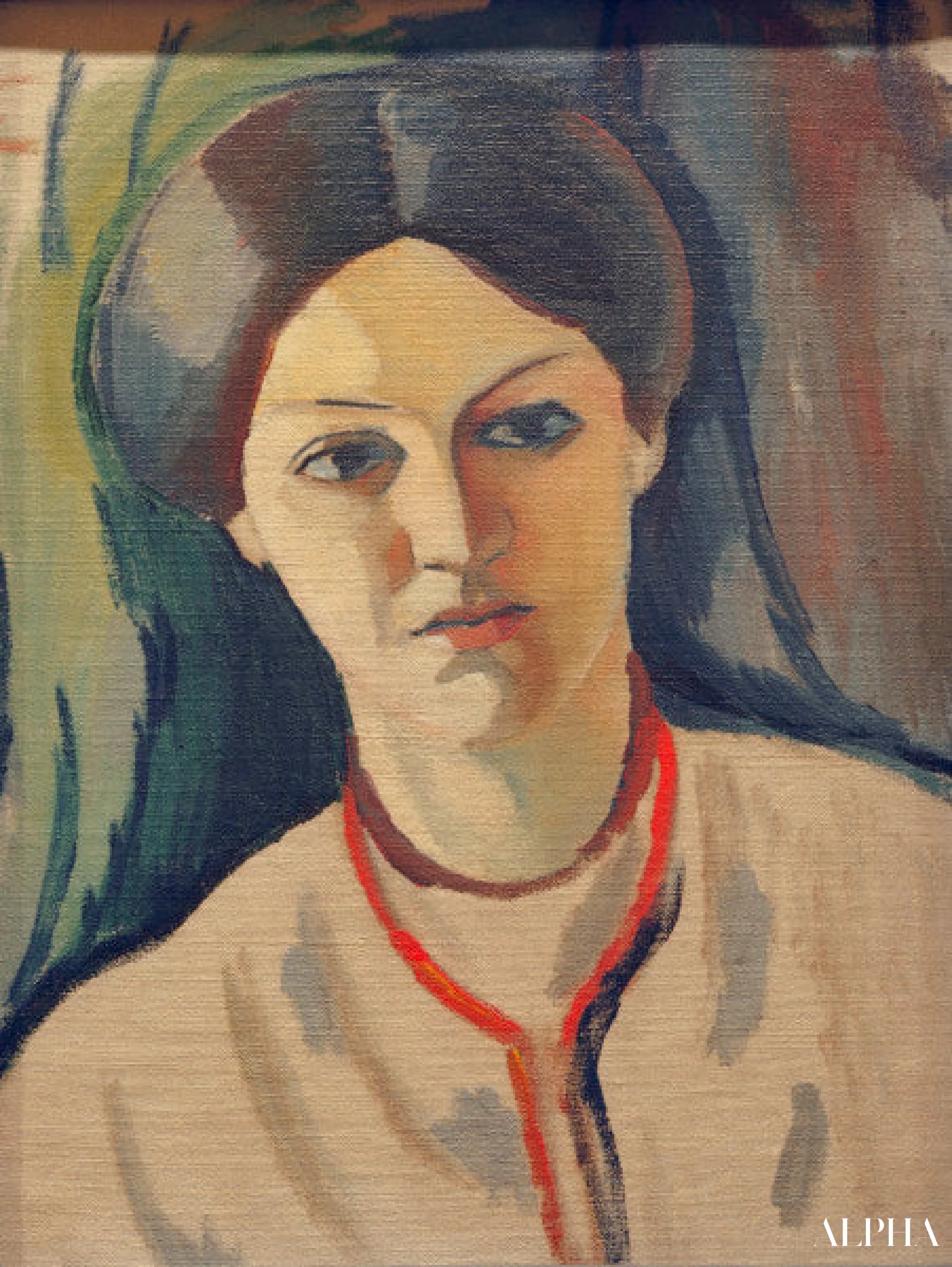 Elisabeth Macke - August Macke - Korkealaatuiset taulujen ja maalauksien reproduktiot