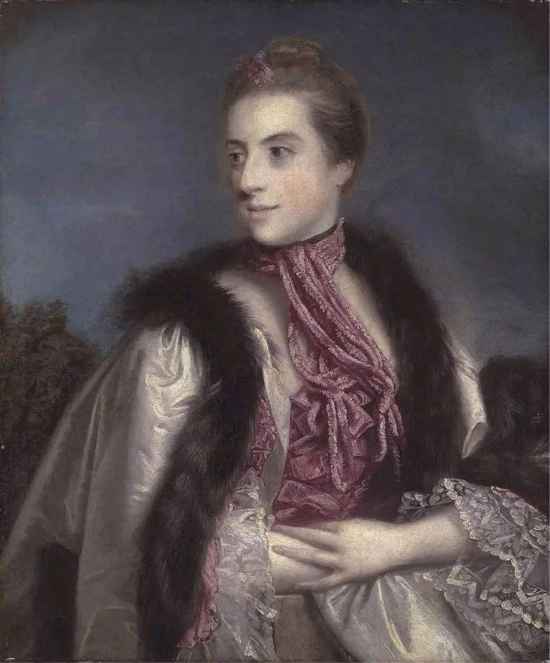 Elizabeth Drax, kreivitär de Berkeley (1720-1792) - Joshua Reynolds
