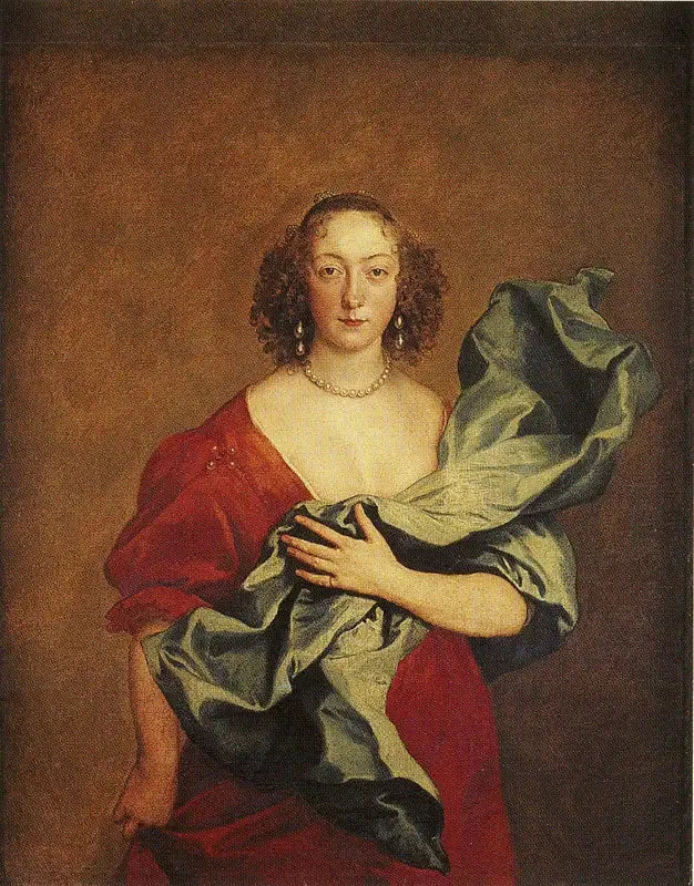 Elizabeth (s. Brydges), Castlehavenin kreivitär (1619-1678) - Antoine van Dyck