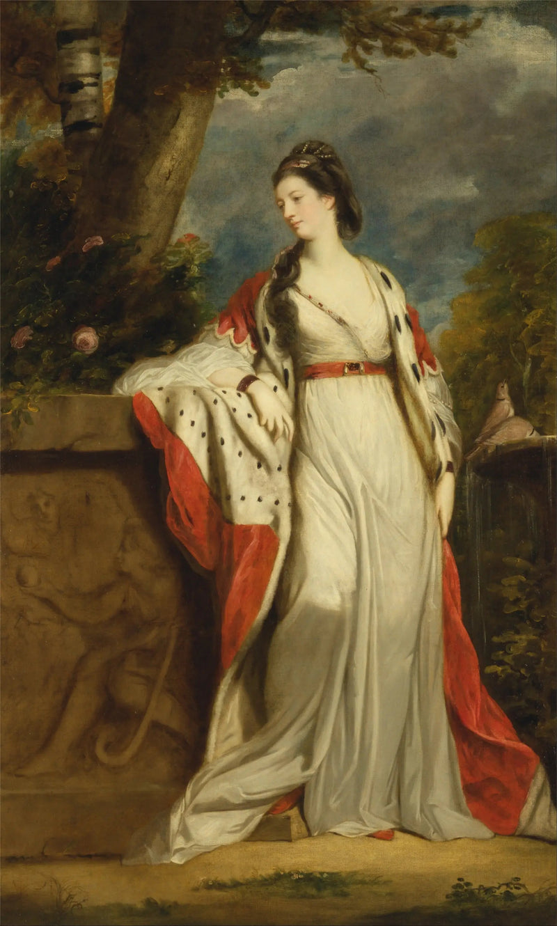 Elizabeth (s. Gunning), Hamiltonin baroness ja Argyllin herttuatar - Joshua Reynolds
