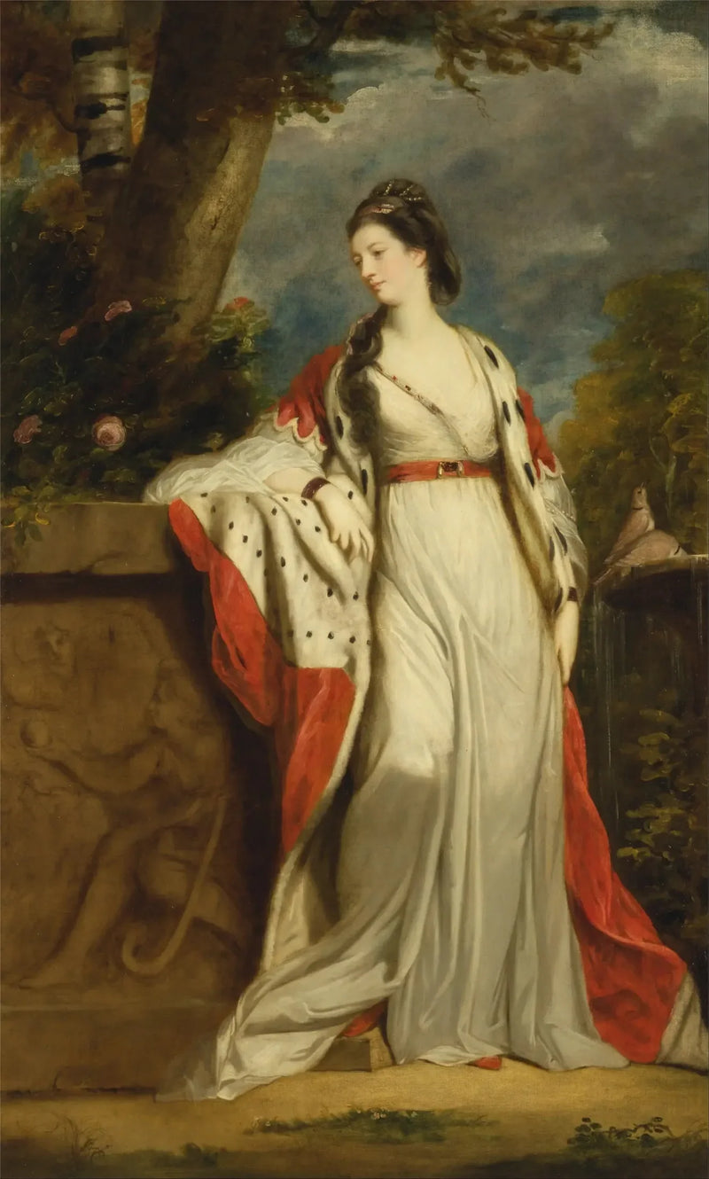 Elizabeth (s. Gunning), Hamiltonin baroness ja Argyllin herttuatar - Joshua Reynolds