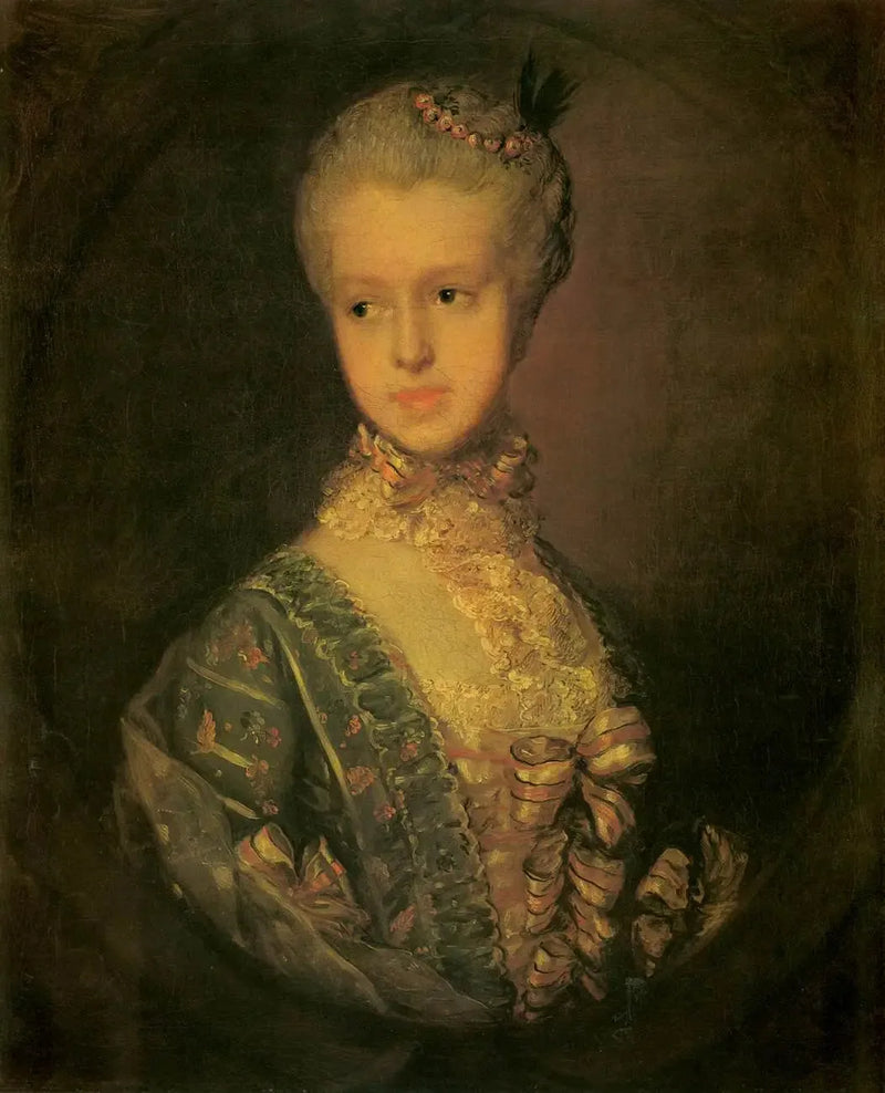 Elizabeth Wrottesley, myöhemmin Graftonin herttuatar - Thomas Gainsborough
