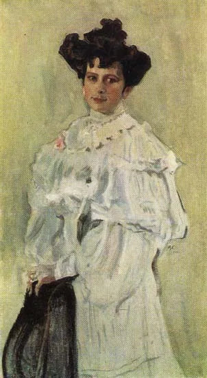 Elizaveta Aleksejevna Krasilshikova - Valentin Serov