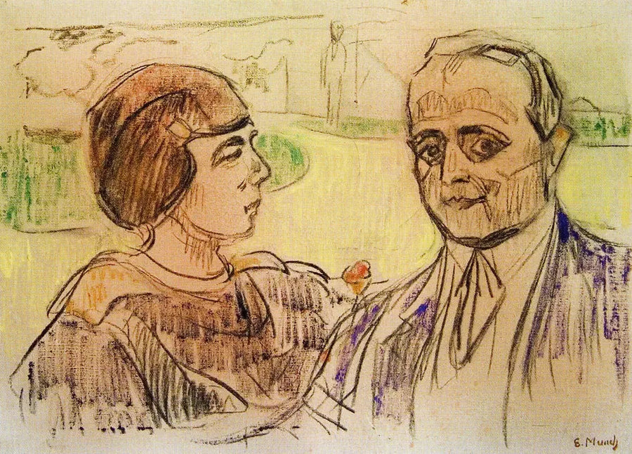 Elsa ja Curt Glaser - Edvard Munch