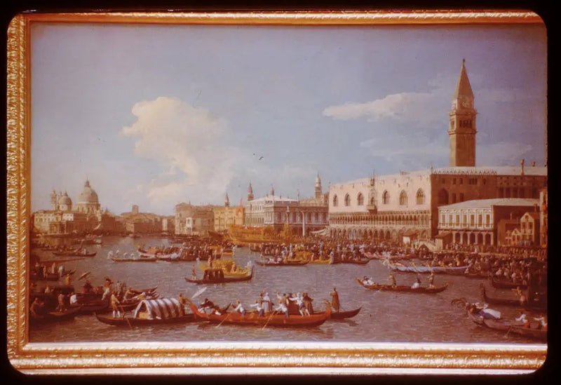 Laiva Venetsian Doge:n laivasta, Adriatikan häätseremoniaan - Canaletto