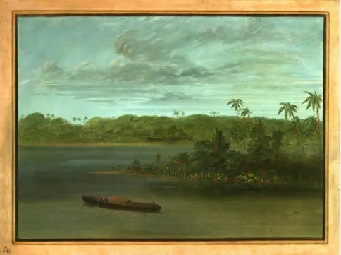 Rio Purus'n suukappale - George Catlin