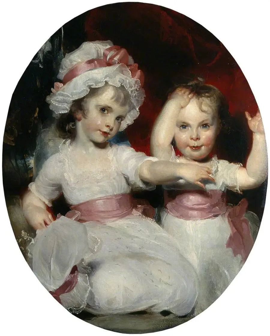 Emily ja Harriet Lamb lapset - Thomas Lawrence