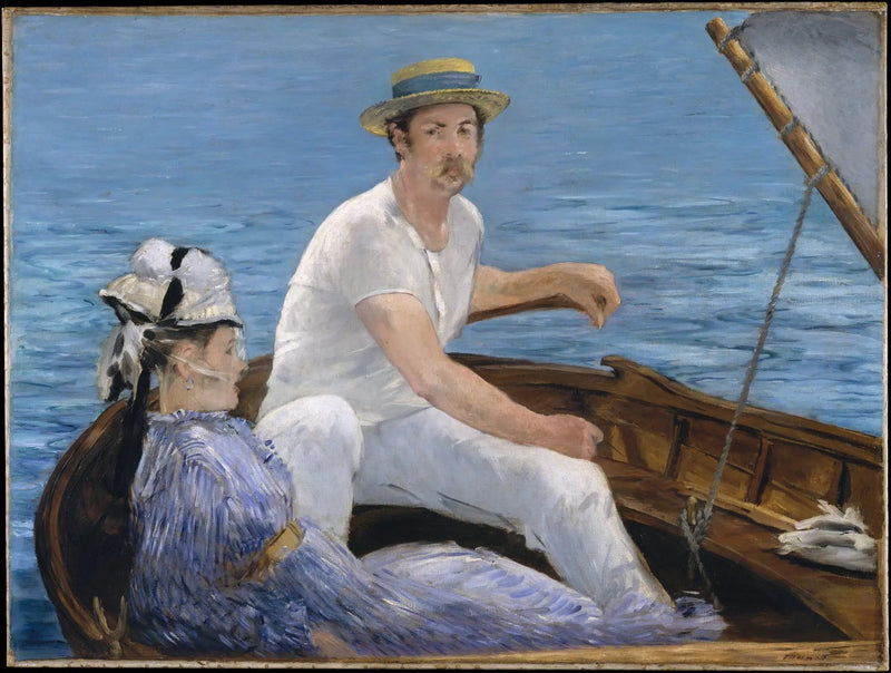 Veneessä - Édouard Manet