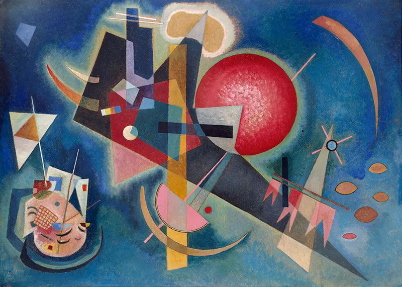 Sinisessä - Vassily Kandinsky