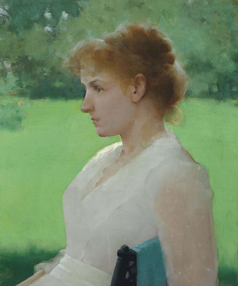 Kesällä - Frank Weston Benson