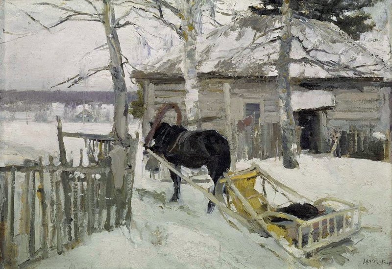 Talvella - Konstantin Korovin