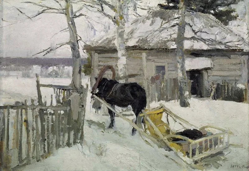 Talvella - Konstantin Korovin