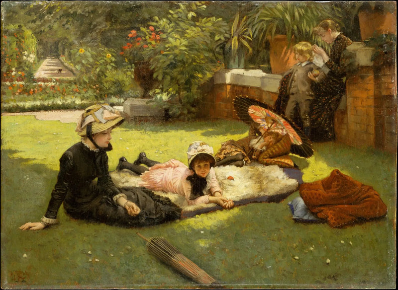 Auringonpaisteessa - James Tissot
