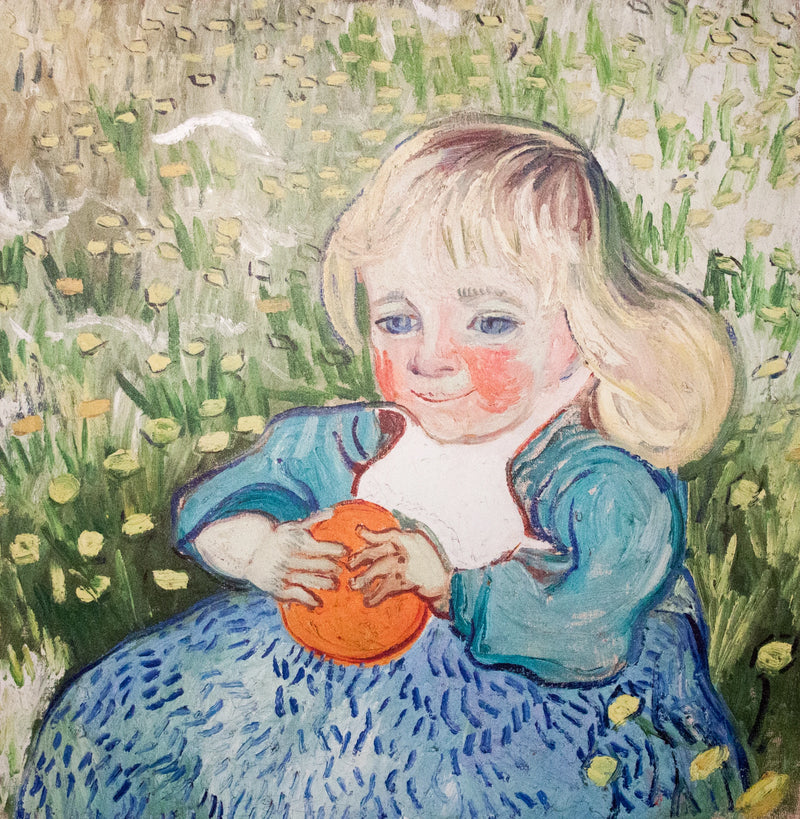 Oranssilla lapsella - Vincent van Gogh