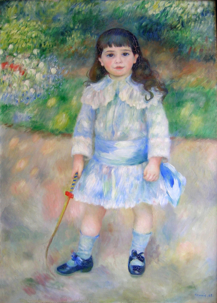 Poika ruoskan kanssa - Pierre-Auguste Renoir