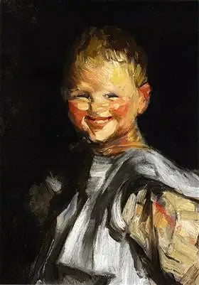 Hymyilevä lapsi - Robert Henri