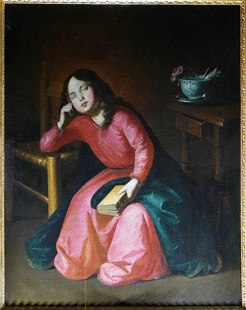 Nukkuva Neitsyt-lapsi - Francisco de Zurbarán