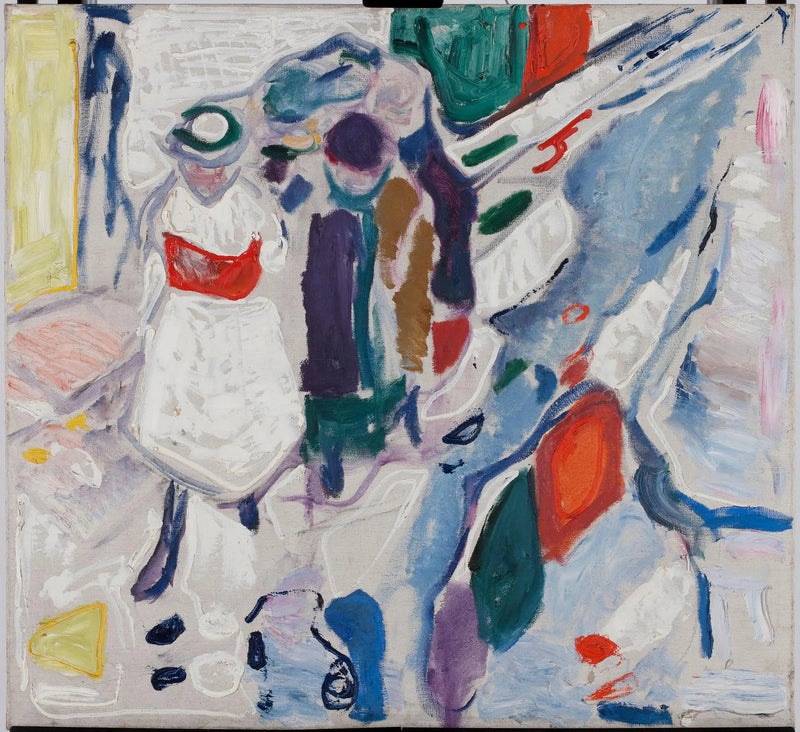 Lapset kadulla - Edvard Munch
