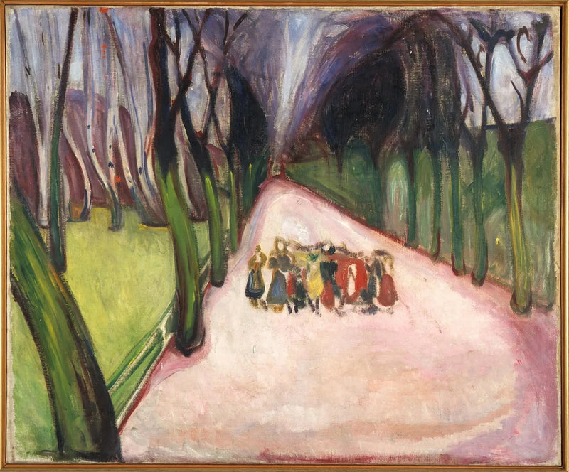 Lapset kadulla - Edvard Munch
