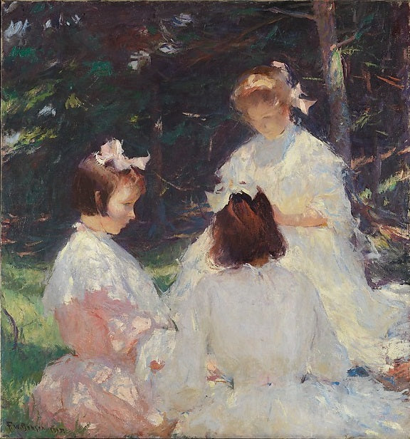 Lasten metsissä - Frank Weston Benson