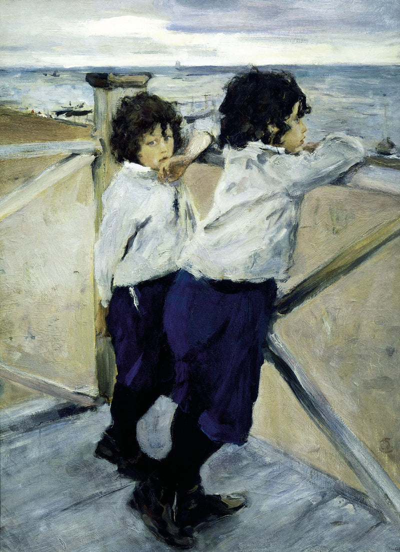 Lapset. Sacha ja Yura Serov - Valentin Serov