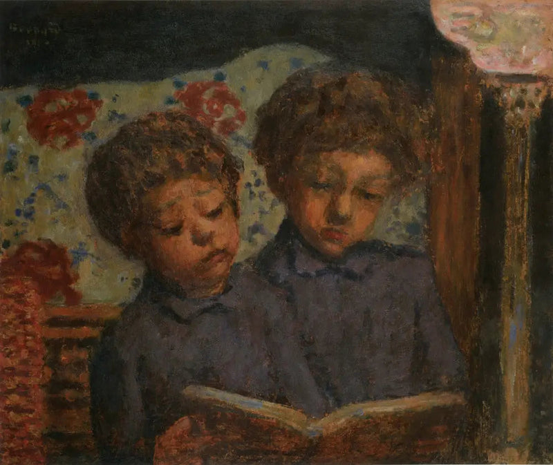 Laulavat lapset, Charles ja Jean Terrasse - Pierre Bonnard