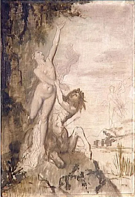Déjaniren poisto - Gustave Moreau