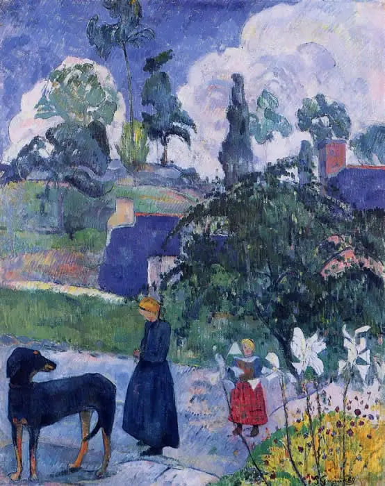 Liljojen välissä - Paul Gauguin
