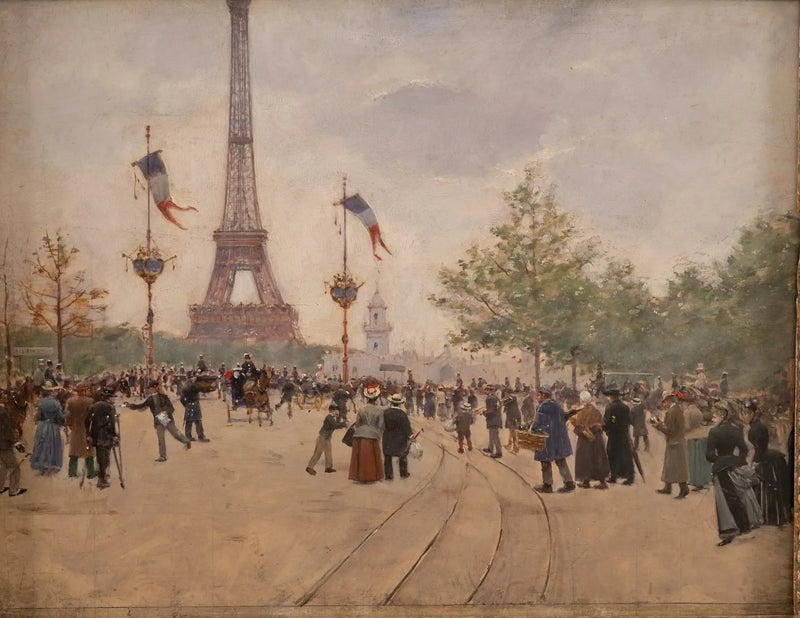 1889 maailmannäyttelyn sisäänkäynti - Jean Béroud