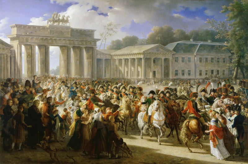 Napoleon I:n sisäänkäynti Berliinissä, 27. lokakuuta 1806 - Charles Meynier