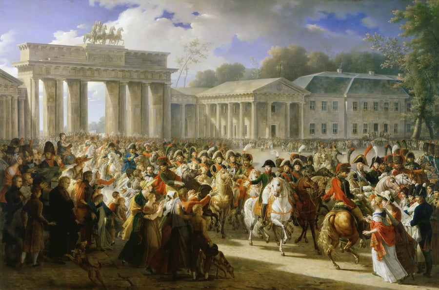 Napoleon I:n sisäänkäynti Berliinissä, 27. lokakuuta 1806 - Charles Meynier