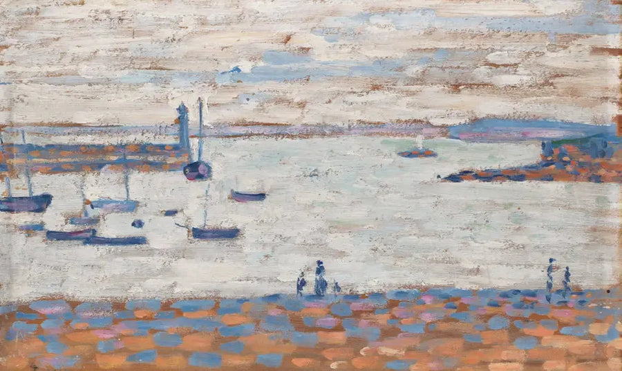 Sataman sisäänkäynti, Portrieux - Paul Signac
