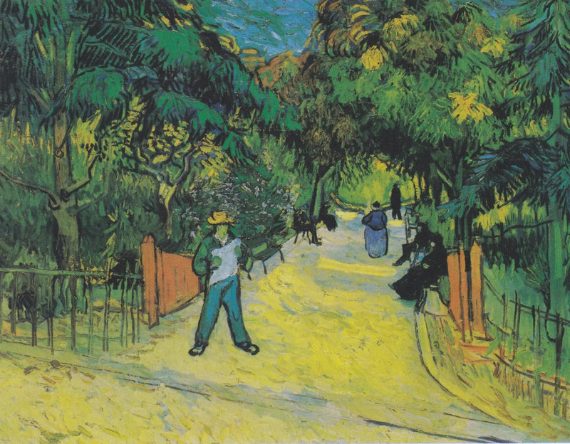Julkisen puiston sisäänkäynti Arlesissa - Vincent van Gogh